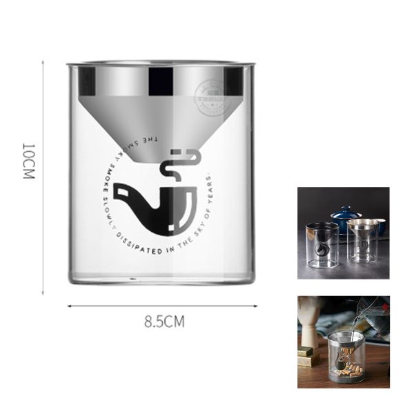 Detachable Glass Ashtray