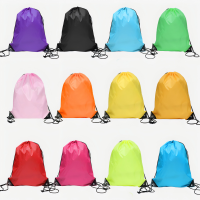 210D Polyester Drawstring Sports Bag - Image 2