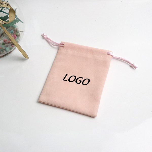 6" x 4" Velvet Drawstring Gift Pouch