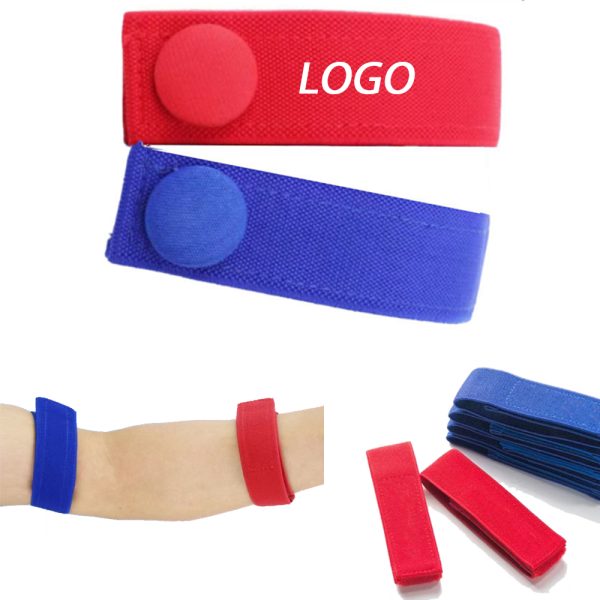 2Pcs Red And Blue Hemodialysis Tourniquet