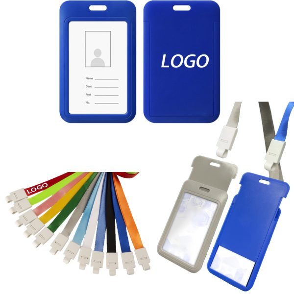 ID Badge Holder with Lanyard