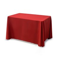 6' Draped Table Throw, 4 sided - Image 6