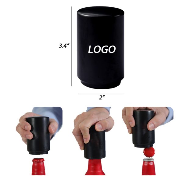 One-handed Operation Push Bottle Opener