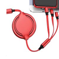 Retractable 3-in-1 Charging Cable - Image 2