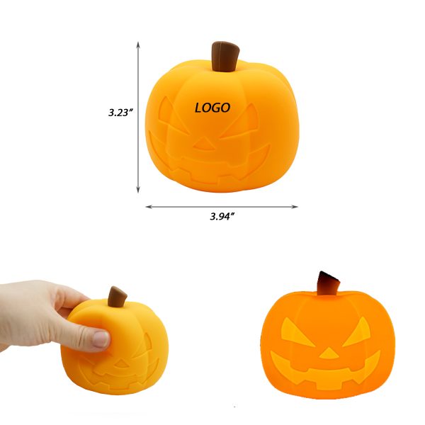 Halloween Silicone Pumpkin Lamp