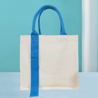 Convention Cotton Canvas Tote Bag (10"x10"x5.9") - Image 2