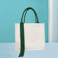 Convention Cotton Canvas Tote Bag (10"x10"x5.9") - Image 4