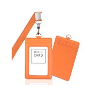 PU Leather Card Holder With Lanyard - Image 4