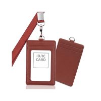 PU Leather Card Holder With Lanyard - Image 5
