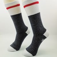 Mid Calf Crew Knit In Executive Dress Socks - Image 2