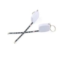 6' Square Tape Measure Key Chain - Image 2