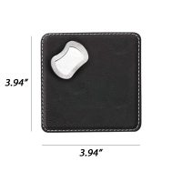 Square Leather Bottle Opener - Image 3