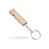 Aluminum High Decibel Whistle Keychain - Image 2