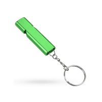 Aluminum High Decibel Whistle Keychain - Image 7