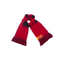 Soft Knitted Woven Scarf W/ Tassel - Image 3