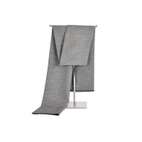 Solid Color Knitted Woven Scarf W/ Tassel - Image 3