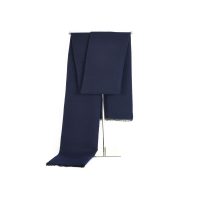 Solid Color Knitted Woven Scarf W/ Tassel - Image 6