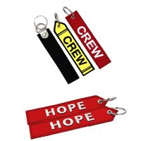 Reversible Embroidered Keychain Tag - Image 2