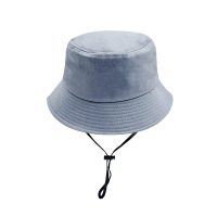 Cotton Fisherman Sun Bucket Hat - Image 4