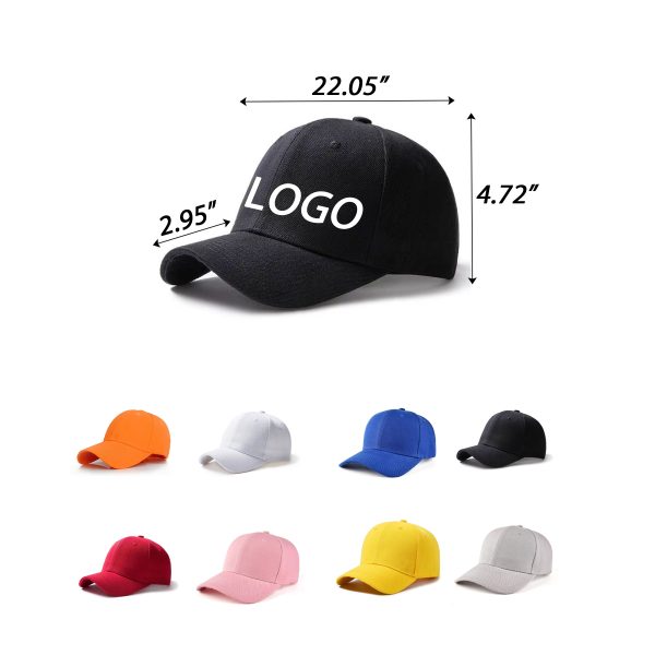 Cotton Unisex Visor Baseball Cap