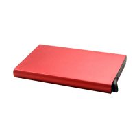 Aluminum Credit Card Holder with Automatic Ejection - Image 2