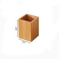 Office Wooden Pen Holder - Image 2