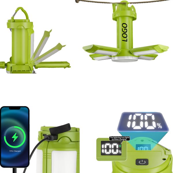Multi-function Digital Camping Light