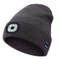 Bluetooth LED Lighting Rechargeable Music Beanies - Image 4