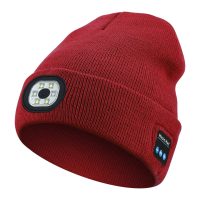 Bluetooth LED Lighting Rechargeable Music Beanies - Image 5