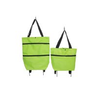 Foldable Expandable Shopping Bag w/Wheels - Image 5