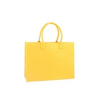 16" x 5" x 12"  Felt Shopping Tote Bag - Image 3