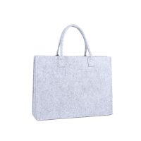 16" x 5" x 12"  Felt Shopping Tote Bag - Image 4