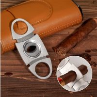 PU Cigar Case w/Cutter - Image 4