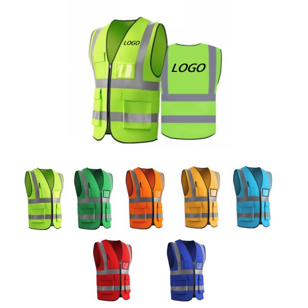 Reflective Stripe Safety Breathable Vest High Visibility Gear