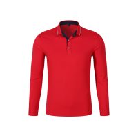 Wicking Golf Long Sleeve Polo Shirt - Image 3