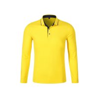 Wicking Golf Long Sleeve Polo Shirt - Image 4