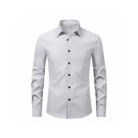 Men's Long Sleeve Dress Shirt - Image 4