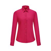 Twill Women's Long Sleeve Dress Shirt - Image 4