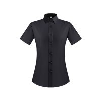 Women's Short Sleeve Button Down Shirt - Image 3