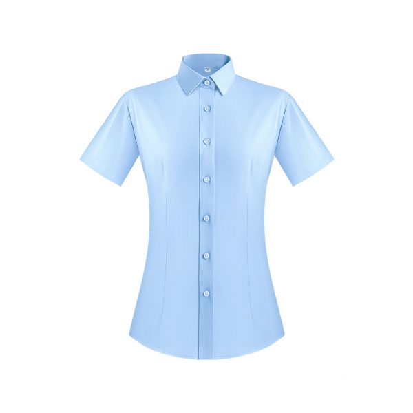 Women's Short Sleeve Button Down Shirt