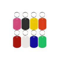 Rectangular Soft Promo Keychain - Image 3