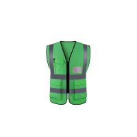 Reflective Stripe Safety Breathable Vest High Visibility Gear - Image 2