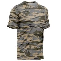 Men's 4.4 Oz. Polyester Interlock Short Sleeve T-Shirt - Image 2