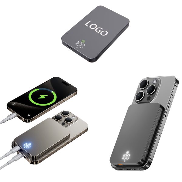 22w Wireless Power Bank w/Cable
