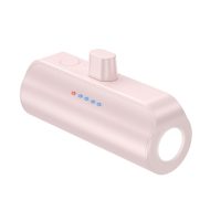 5000mAh Capsule Power Bank w/All-in-One Cable - Image 3