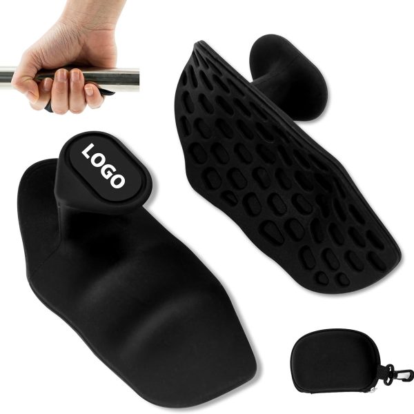 Non-slip fitness grip pads finger ring grips