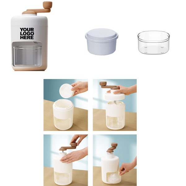 Hand shaved ice machine