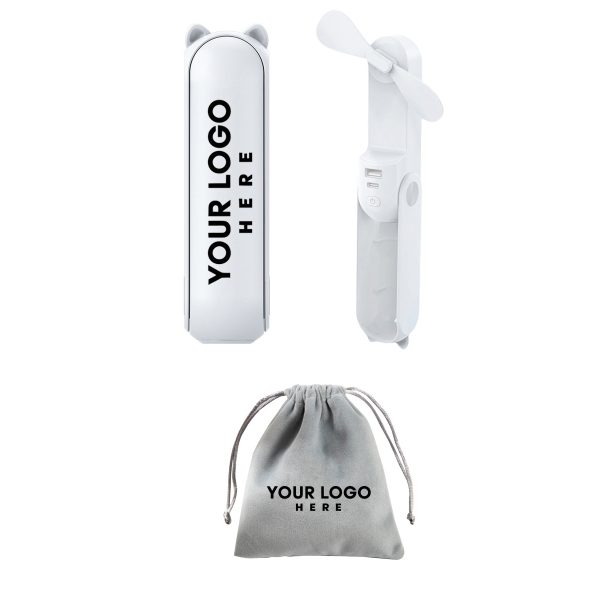 Multi-function Fan w/ Drawstring Bag